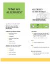 Allergies in Your Home Fact Sheet 